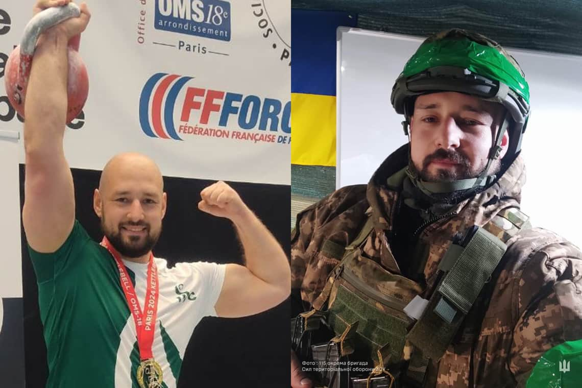 Військовий із Житомирщини став чемпіоном Європи з гирьового спорту