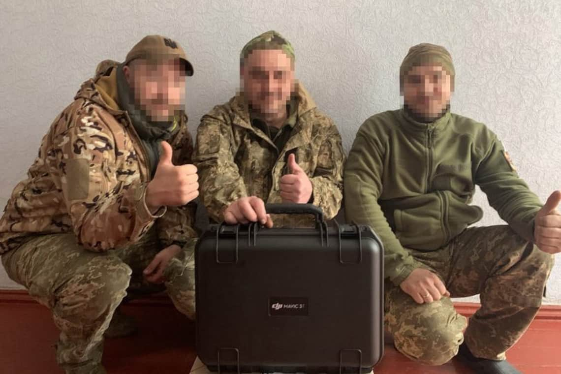 В Олевську за бюджетні кошти придбали "мавік" для 110-ї бригади