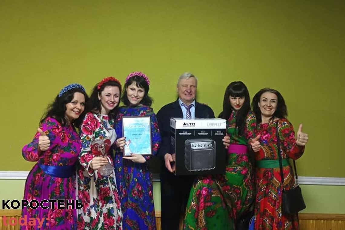 Коростенський ансамбль «Кришталеві роси» — переможець обласного фестивалю «Кришталь мелодій»