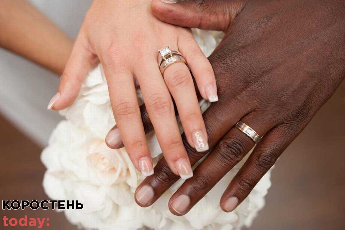 З якими іноземцями жителі Житомирської області одружувалися у 2020 році