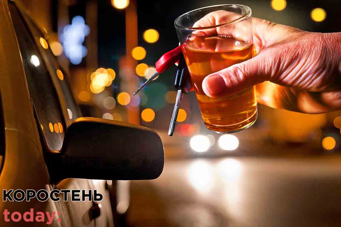 З початку року через п‘яних водіїв на Житомирщині загинуло 5 людей