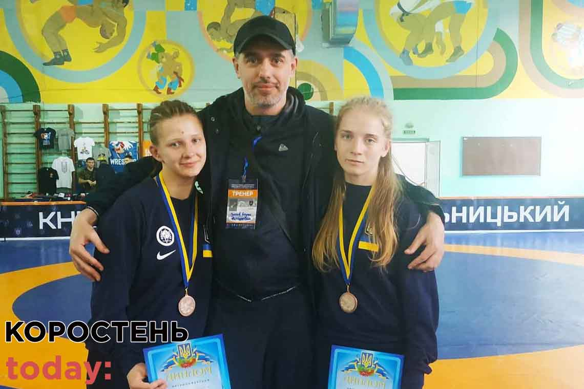 Коростенські спортсмени посіли призові місця на чемпіонаті України з вільної боротьби