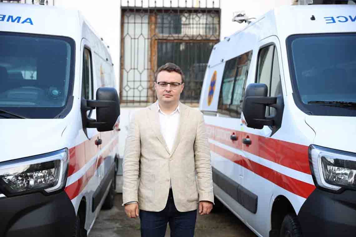 Арсеній Пушкаренко: 45 нових швидких для Житомирщини – це ще один крок до якісної та доступної медицини