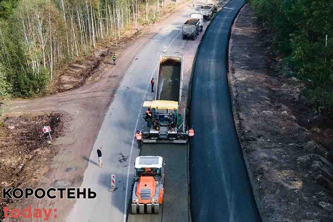 Між селами Васьковичі та Бехи у Коростенському районі робитимуть дорогу