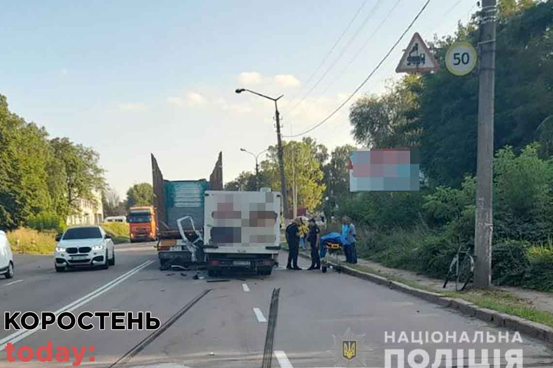 Подробиці ДТП на вулиці Кемського в Коростені, в якій загинув водій-житомирянин