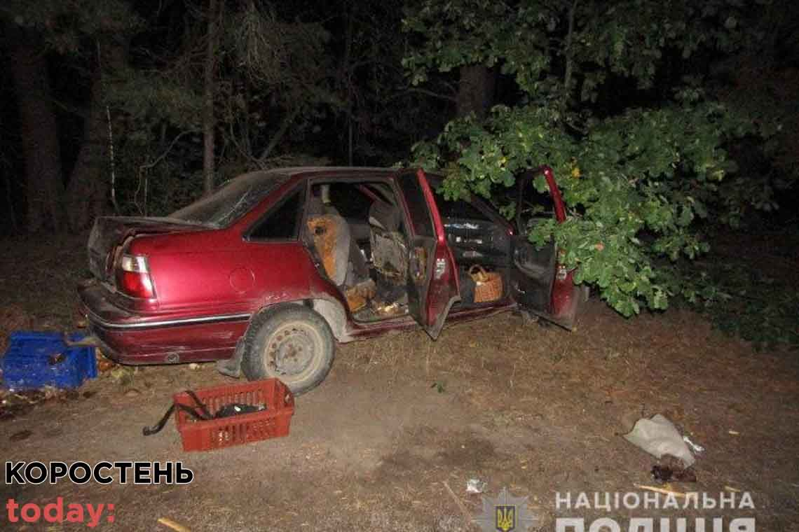 На дорозі Овруч – Київ загорівся автомобіль: водій та пасажир отримали опіки 📷ФОТО