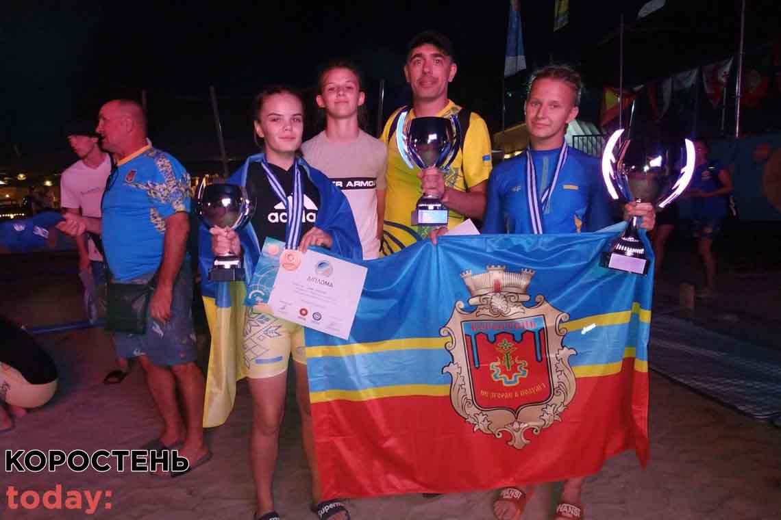 Коростенські борчині представлятимуть Україну на чемпіонаті світу з пляжної боротьби 📷ФОТО