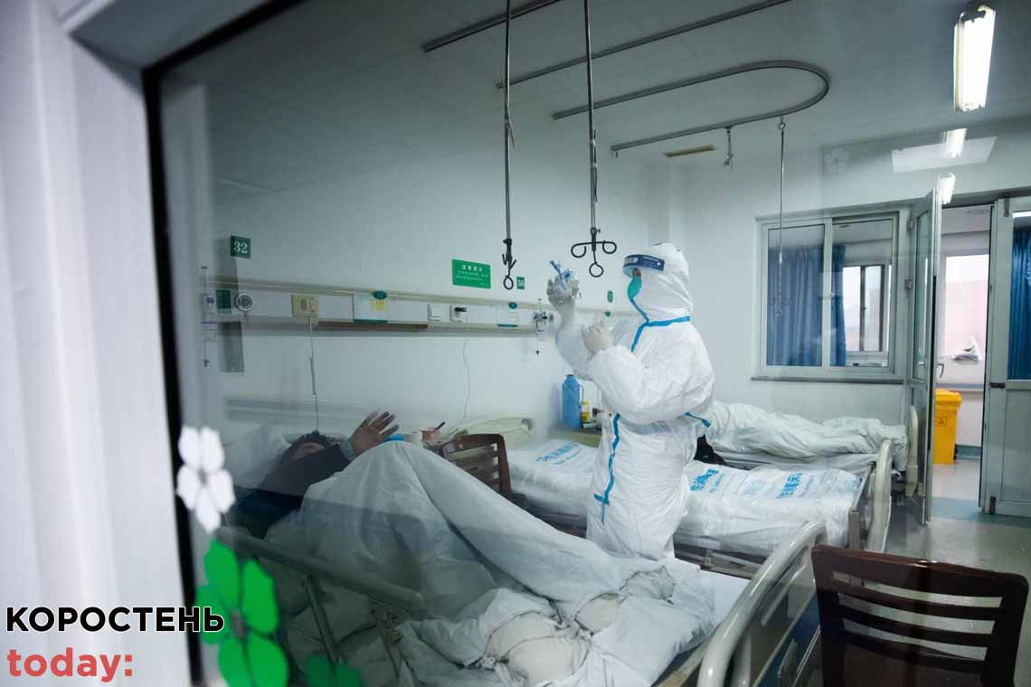 Через коронавірус минулої доби померли п'ять жителів Коростенщини