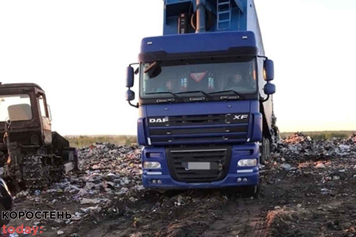Суд визнав недійсним договір між комунальним підприємством Коростеня та фірмою, що возила в Грозине львівське сміття