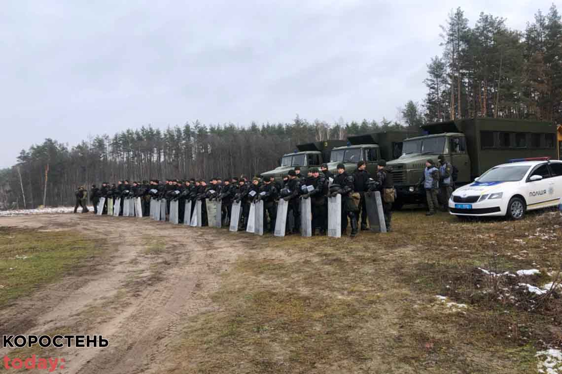 На території Коростенського району в правоохоронців відбудуться навчання щодо протидії незаконному перетину кордону