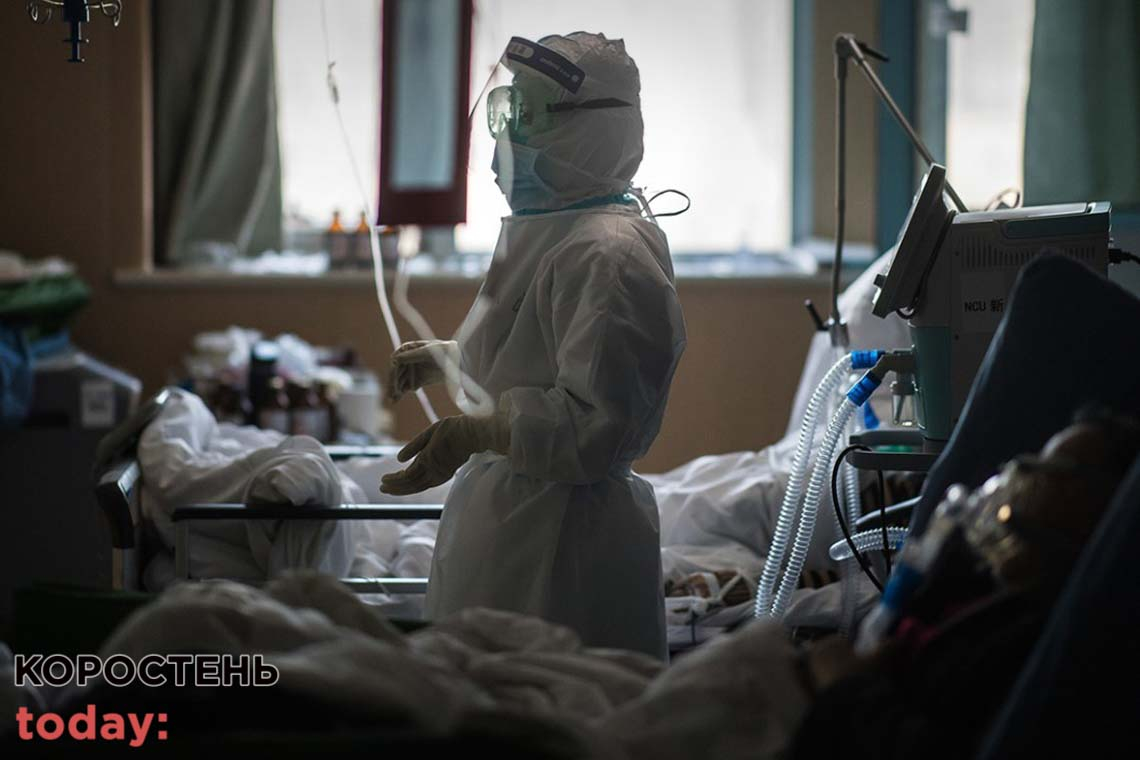 Минулої доби від коронавірусу померла 69-річна жінка з Олевська