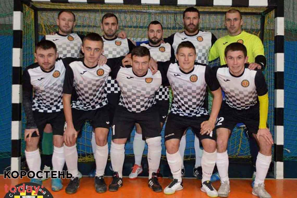 Футбольна команда з Овруча - переможець зимового турніру в Коростені