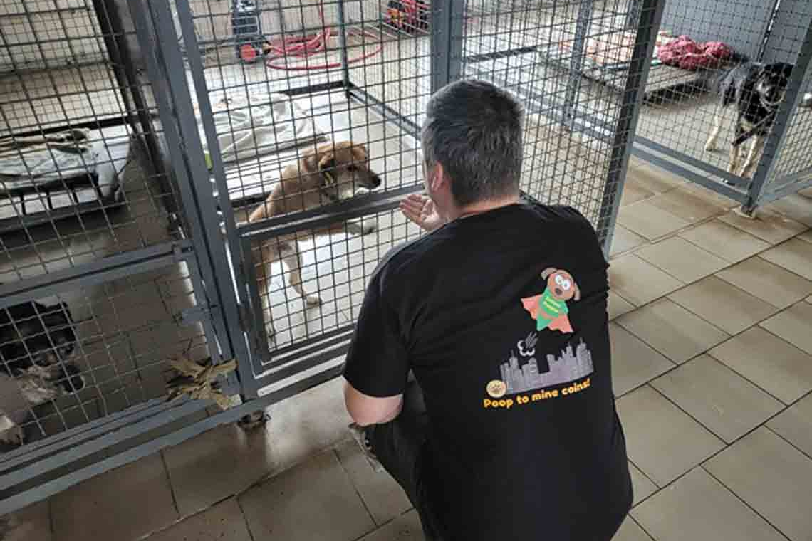 Команда Sooper Pooper відвідала в Житомирі центр захисту тварин та привезла корм для собак