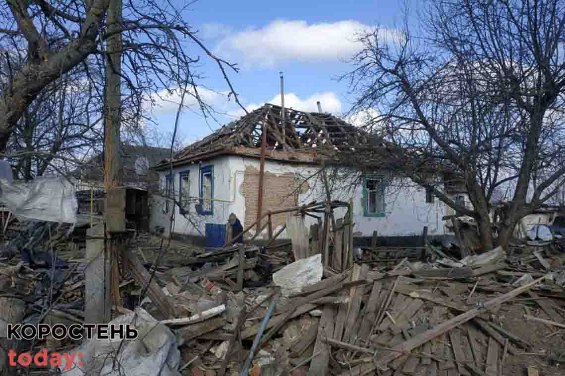 86% пошкоджень на Житомирщині - це житлові будинки