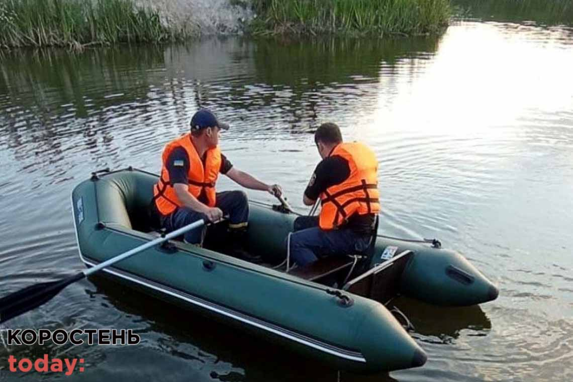 Зі ставка в селі Народицької територіальної громади рятувальники витягнули тіло чоловіка