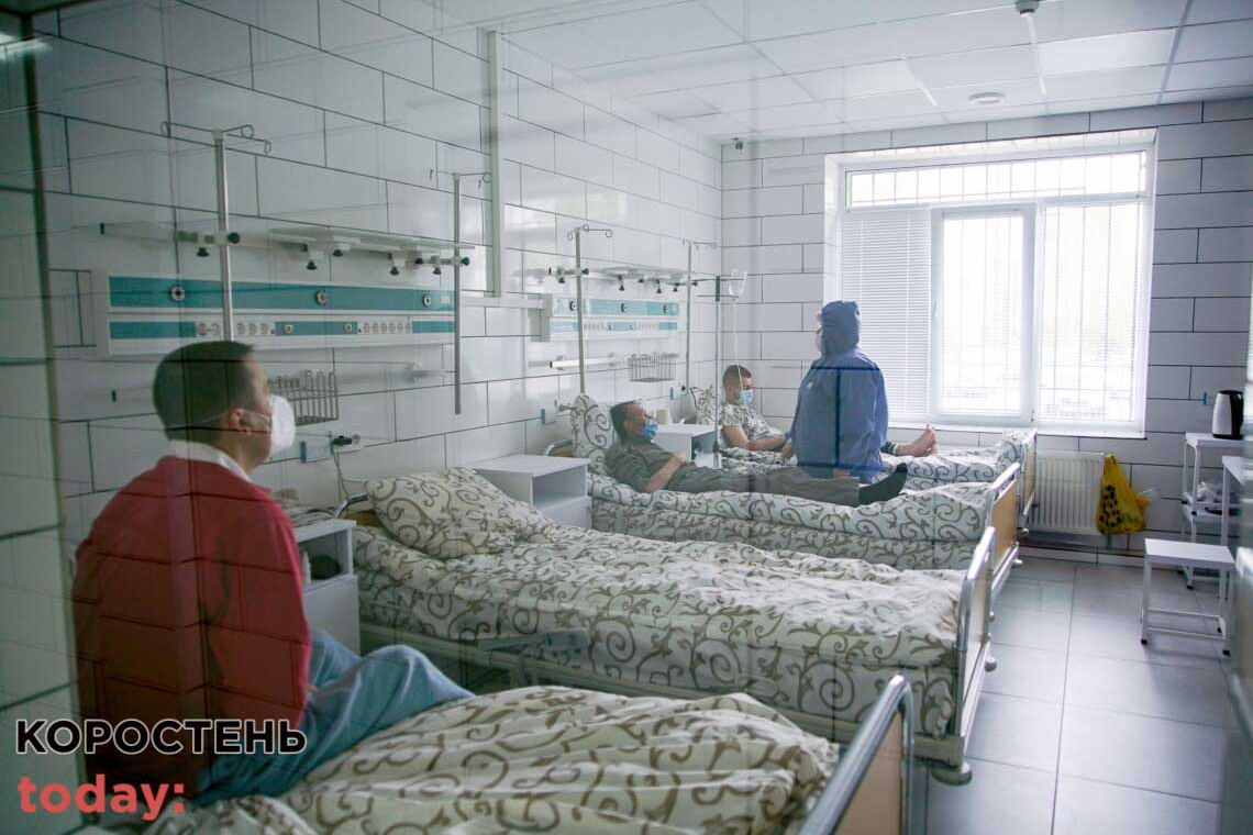 На Житомирщині за тиждень медики зареєстрували майже 2500 нових випадків COVID-19
