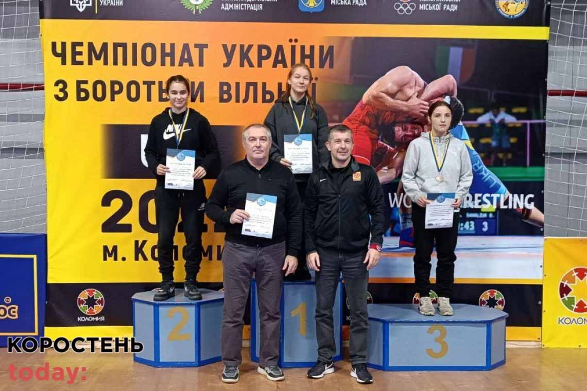 Малинські спортсмени повернулися з медалями з чемпіонату України з вільної боротьби
