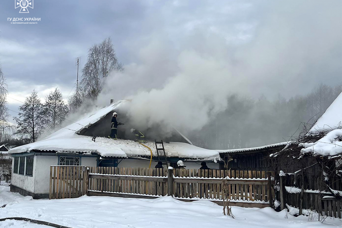 У селі Словечанської громади на пожежі загинув 52-річний чоловік