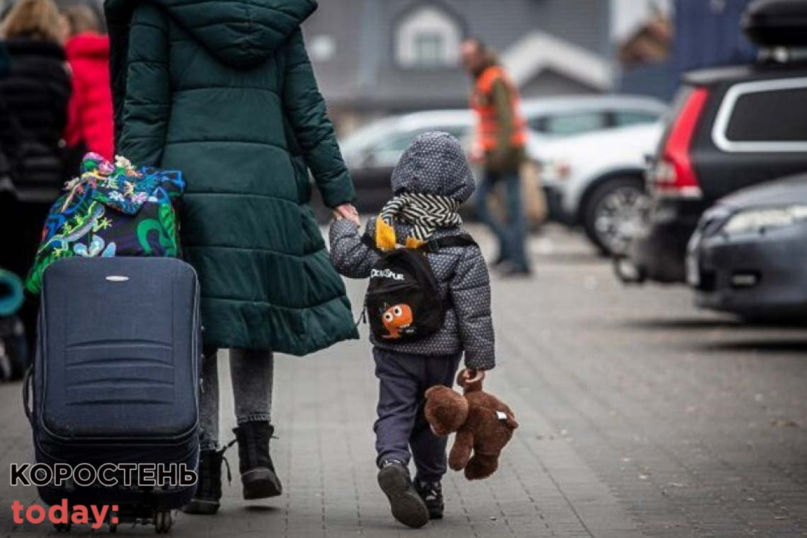 За останні тижні в Житомирській області зменшилась кількість переселенців