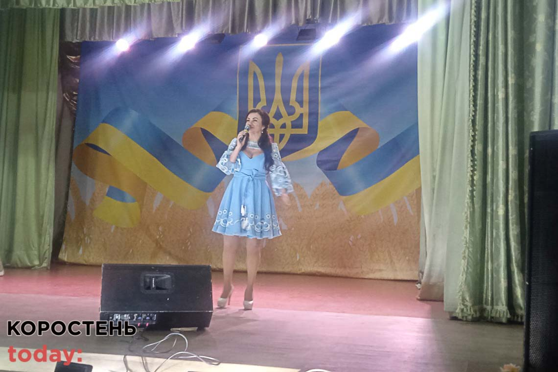 В Овручі відбувся благодійний концерт заслуженої артистки України Олени Білоконь 📷