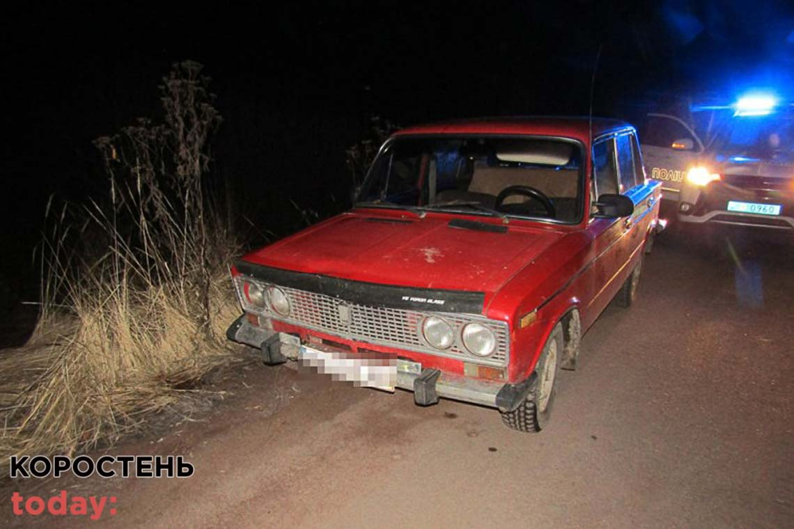 На автошляху в Овруцькій громаді п'яний водій на ВАЗ збив жінку, потерпілу госпіталізували