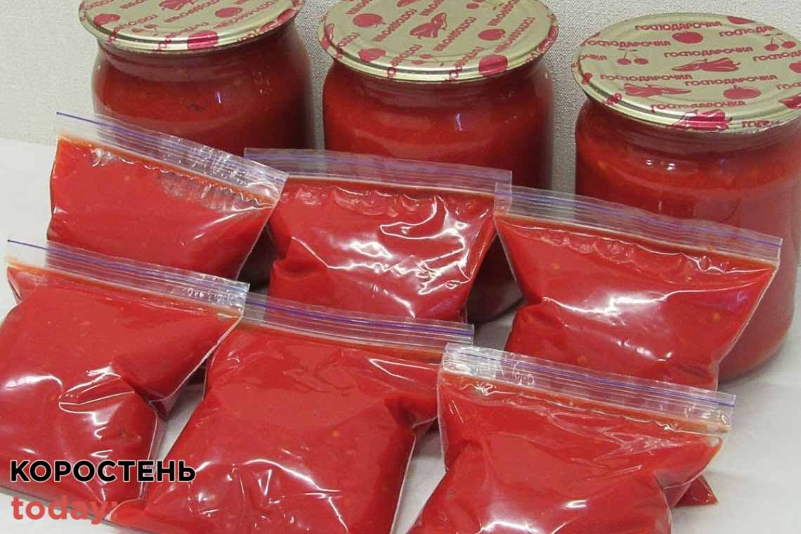 Відділ освіти Коростенської міськради закуповує 1000 кг томатної пасти