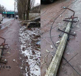 На Кемського в Коростені збито електроопору: інтернету не буде в декількох мікрорайонах міста