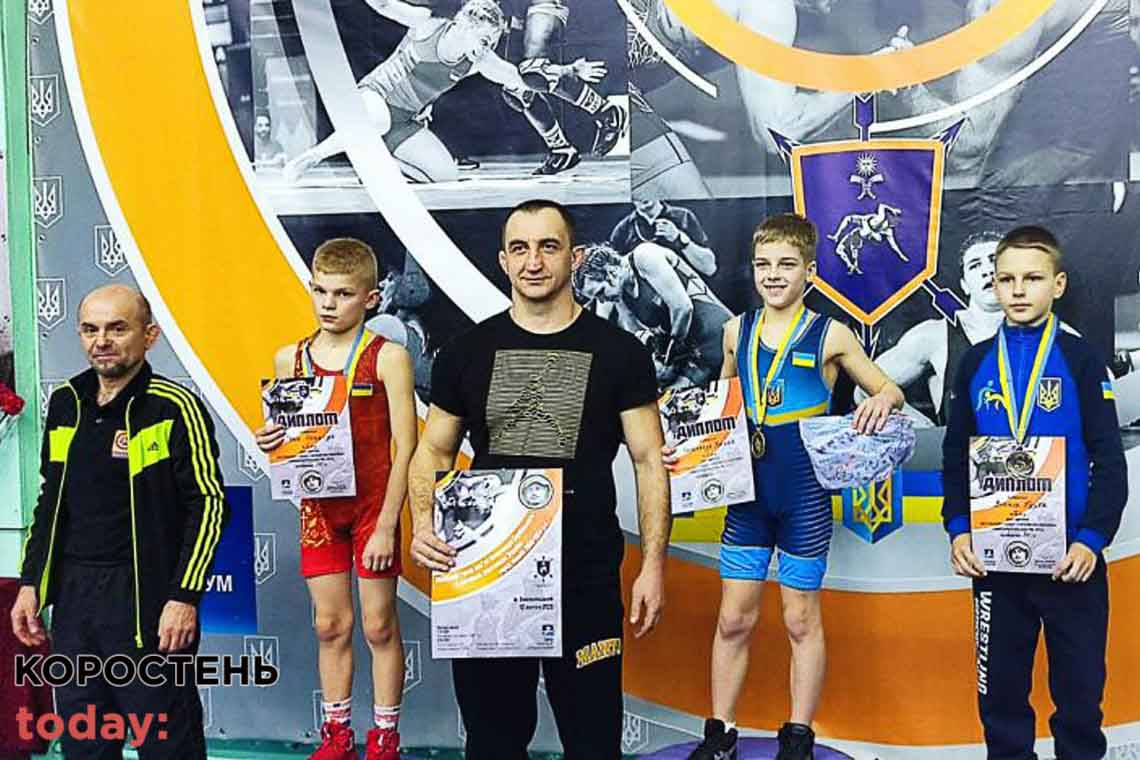 Олевські борці привезли з Всеукраїнського турніру медалі
