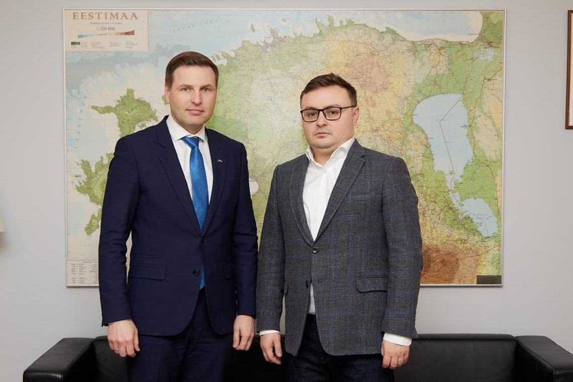 Естонія продовжить підтримувати Україну та відбудовувати Житомирщину