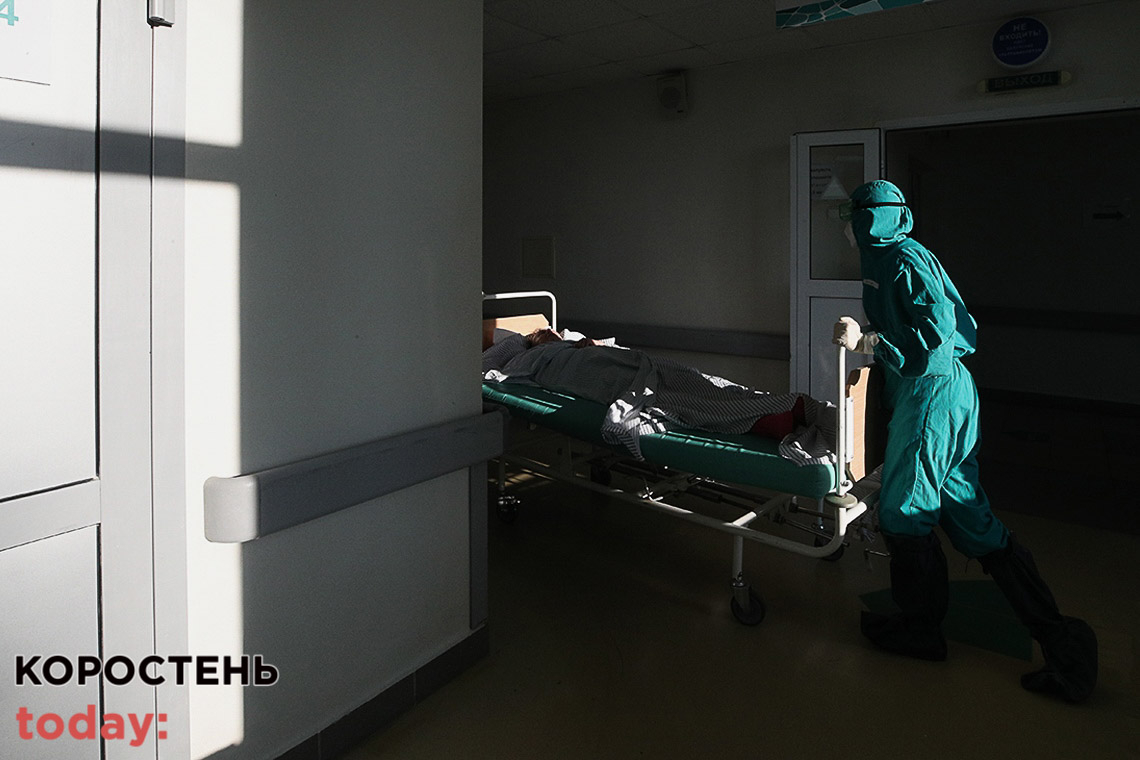 Кількість хворих на коронавірус у Житомирській області значно зросла, п’ятеро людей померли