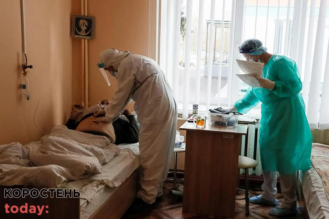 На Житомирщині фіксується збільшення кількості хворих на коронавірус: минулого тижня померли три людини