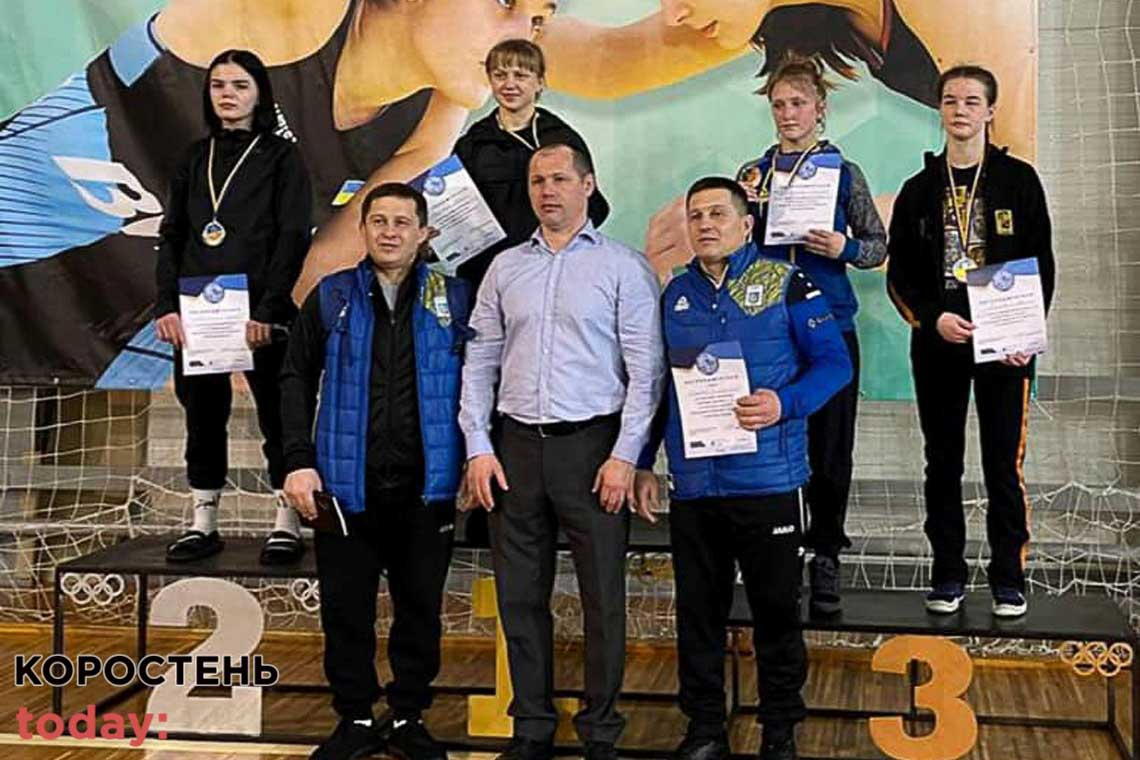 Юна спортсменка з Коростеня виборола срібло на чемпіонаті України з вільної боротьби