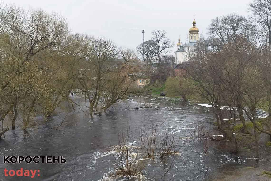 У Коростені за першу декаду квітня випала понад місячна норма опадів