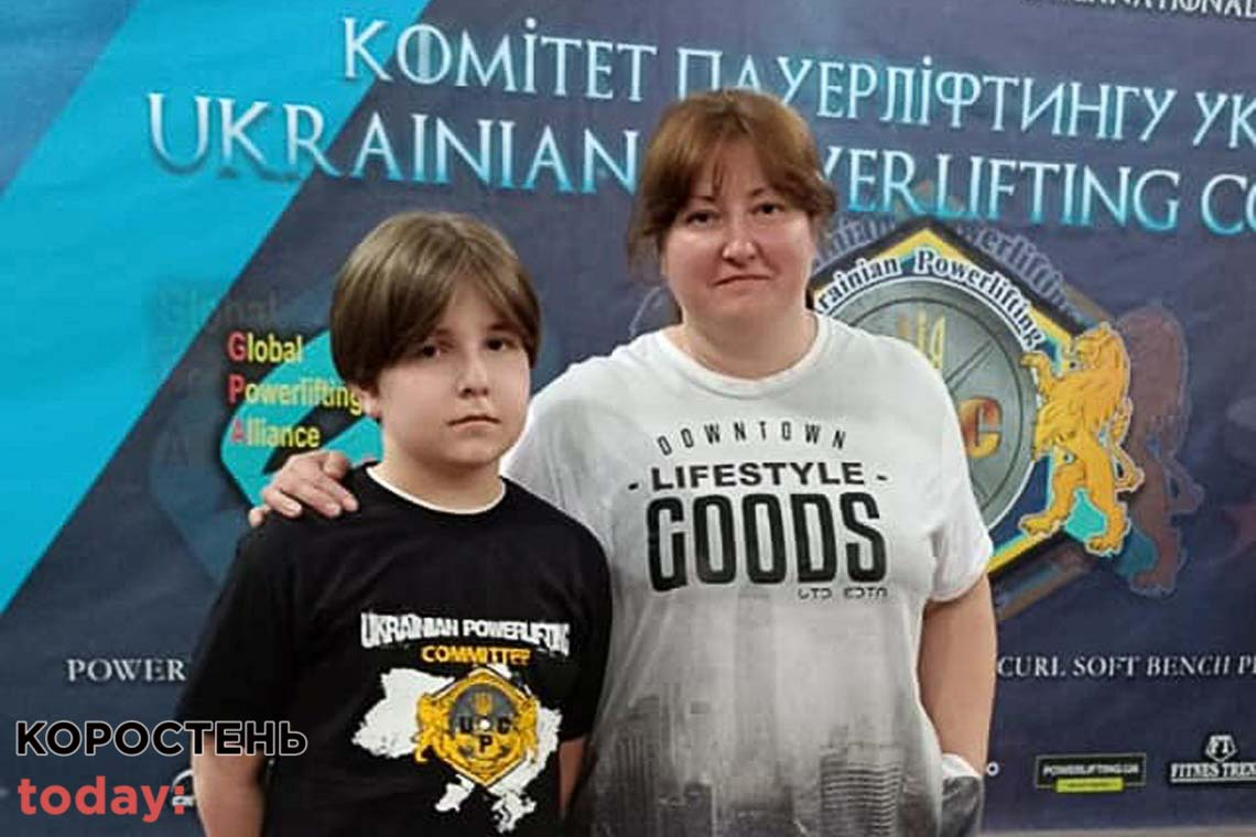 Родина спортсменів з Малина на чемпіонаті України з пауерліфтингу становила два рекорди України
