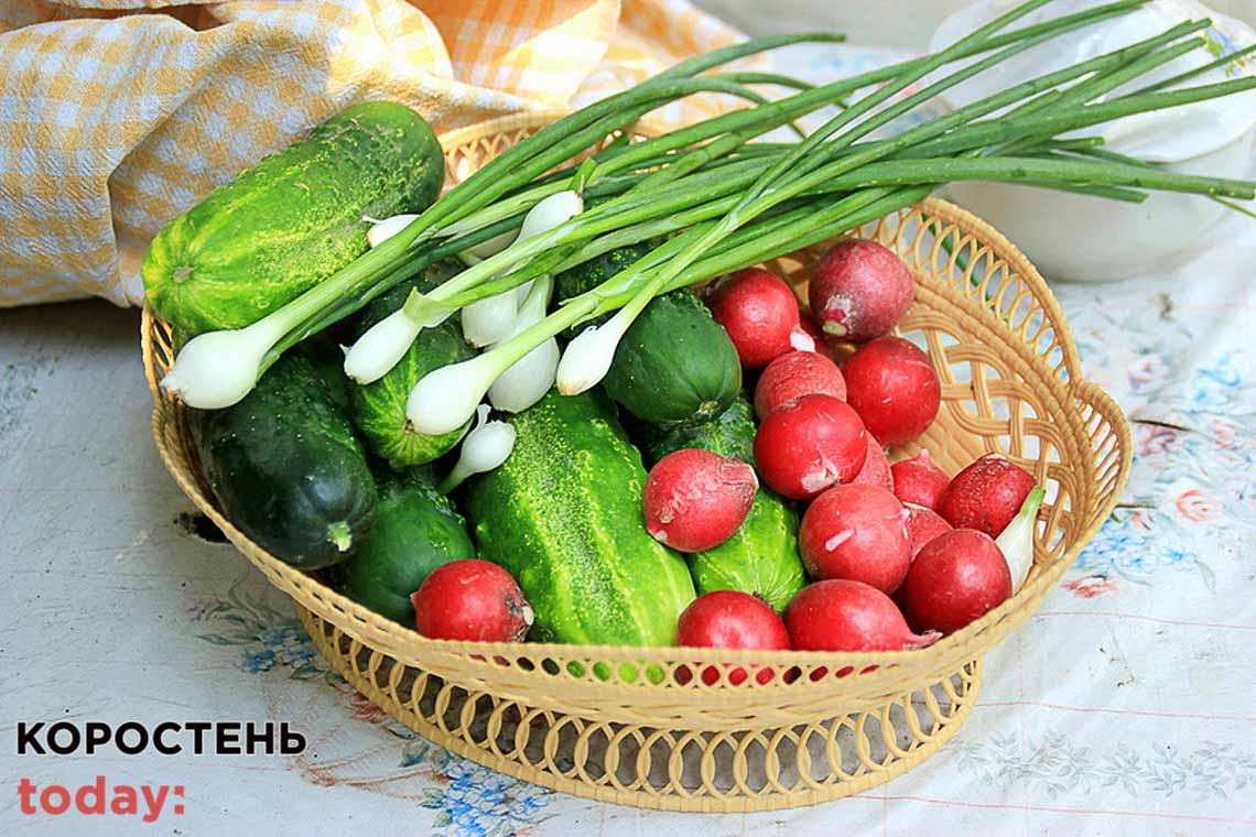 На ринках Житомирщини у квітні вибракували майже 9 500 кг ранніх овочів