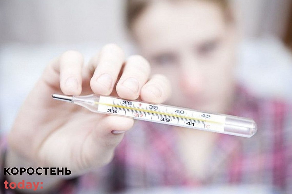На Житомирщині захворюваність на грип та ГРВІ йде на спад, окрім дитячого населення