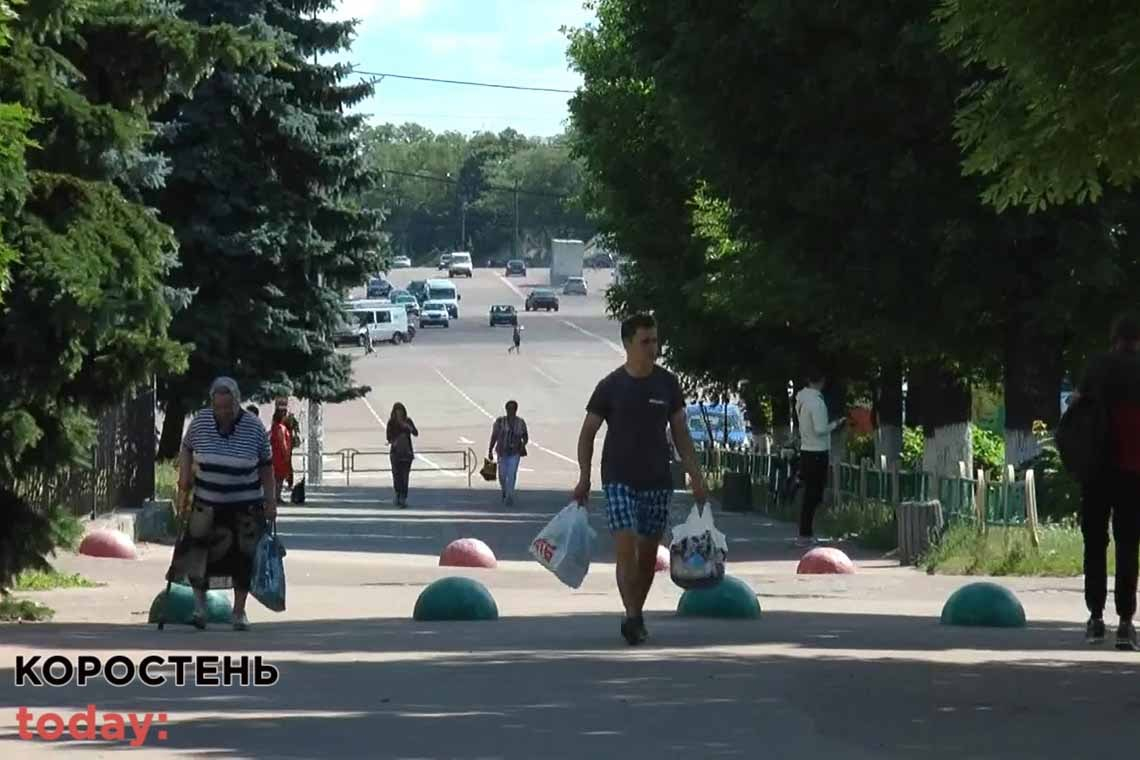 Перші вихідні липня в Коростені будуть з незначним дощем