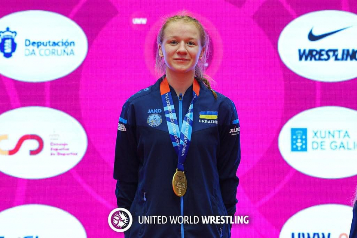 Спортсменка з Малина стала бронзовою призеркою чемпіонату світу з боротьби