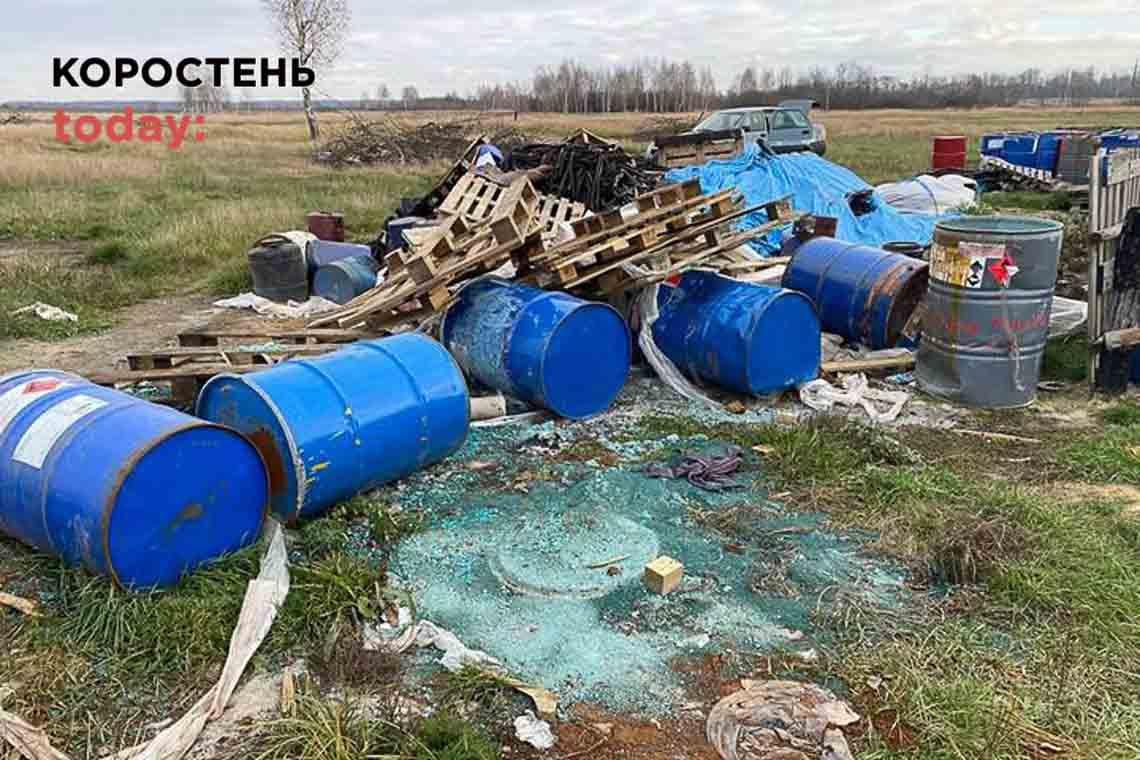 Через забруднення ґрунтів хімічними речовинами довкіллю на Коростенщині нанесено мільйонних збитків