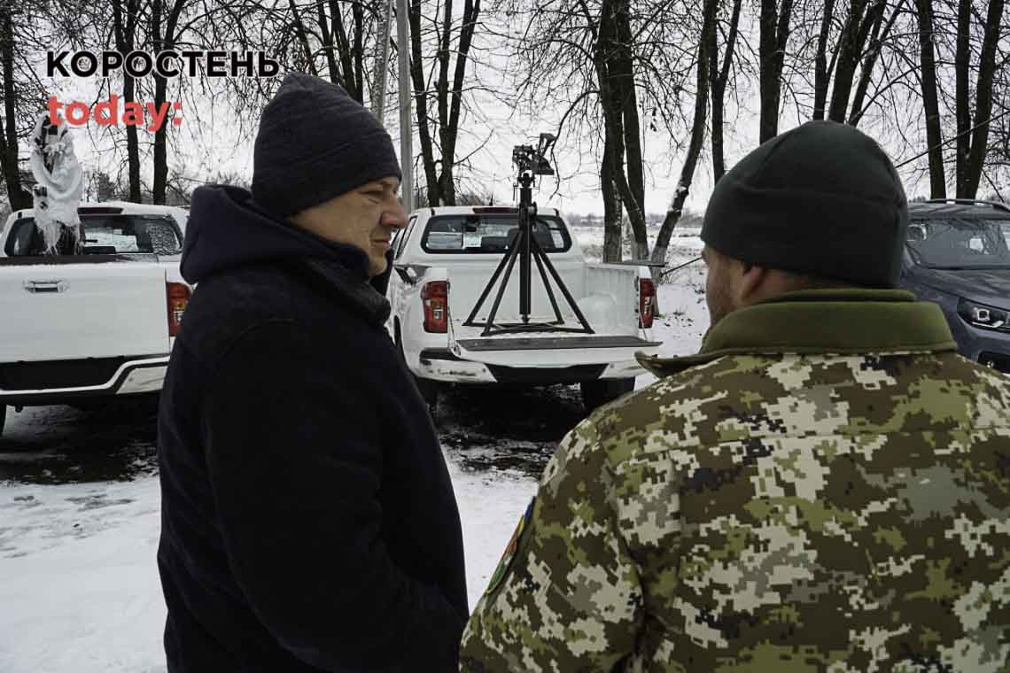 Керівник Житомирської ОВА перевірив, як проходить оснащення одного з новостворених підрозділів ППО 