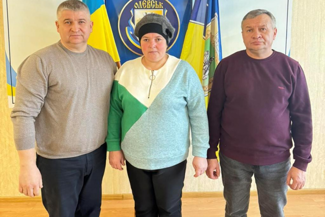 Жителі одного з сіл Олевської громади зібрали на підтримку військових 26 тис. грн