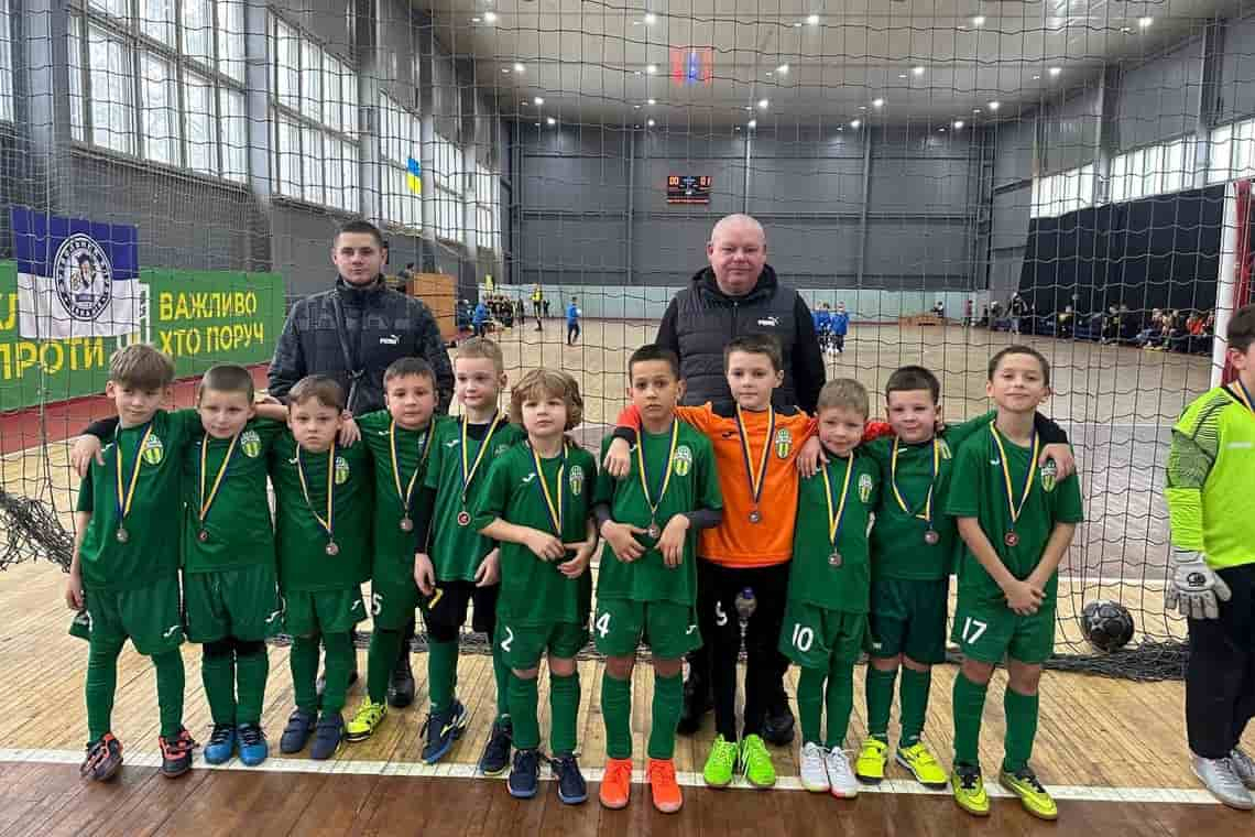 Юні коростенські футболісти стали срібними призерами Всеукраїнського чемпіонату "Winter Cup"