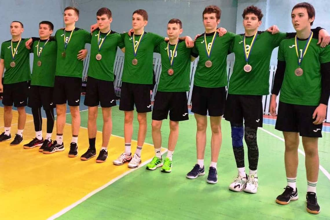 Коростенські волейболісти здобули бронзу на чемпіонаті області