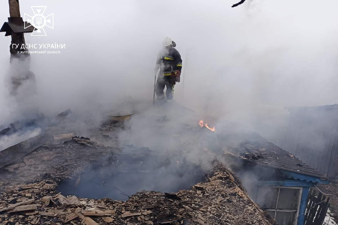 Скільки на Житомирщині з початку року сталося пожеж та загинуло людей