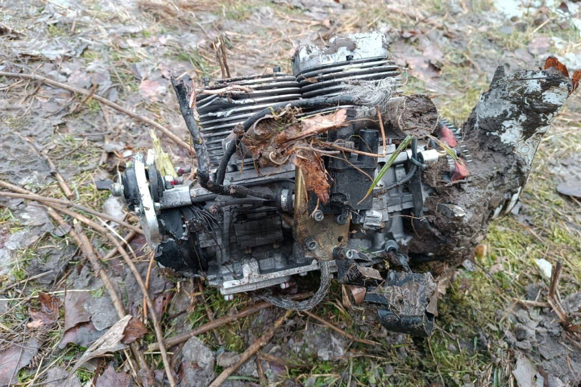 Керівник Житомирської ОВА показав два збитих над областю дрони 