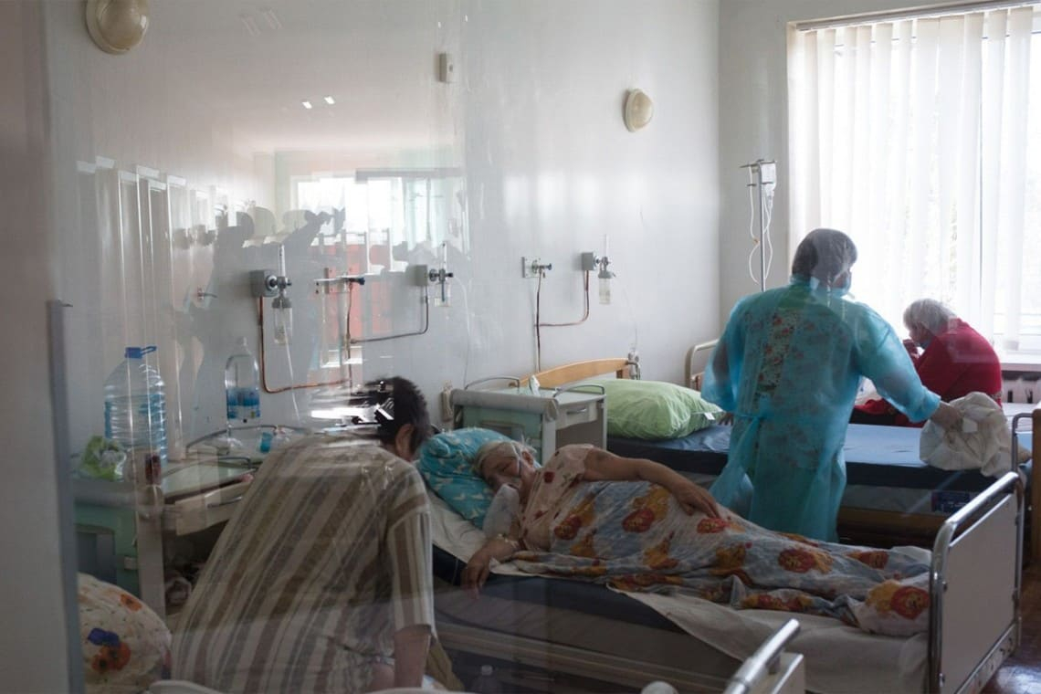 Грип та ГРВІ у Коростені: лікарня завантажена на сто відсотків