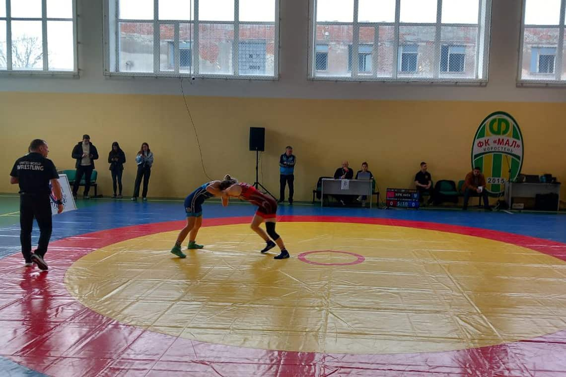 У Коростені відбулося відкриття турніру з вільної боротьби серед юніорок U-20 "Малуша"