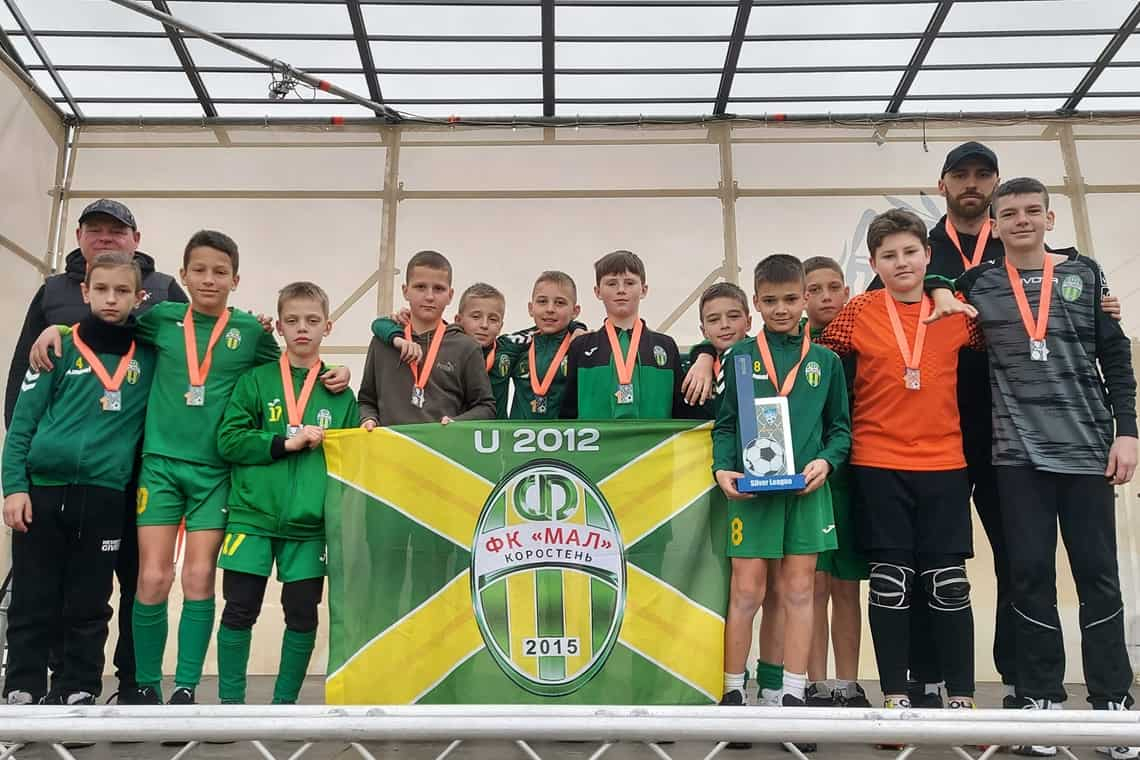 Юні коростенські футболісти стали переможцями Всеукраїнського кубка "Silver League - ONSIDE CUP"