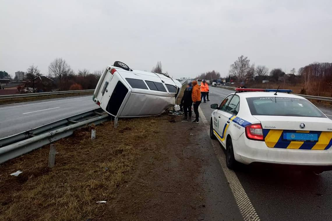 Житомирщина - в десятці регіонів України, де цьогоріч сталися найбільше ДТП