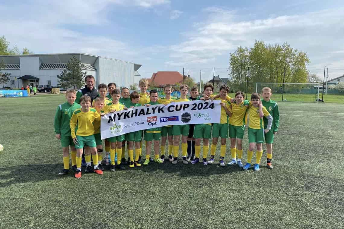 На Всеукраїнському турнірі "Silver League - Mykhalyk Cup 2024" юні коростенські футболісти вибороли бронзу